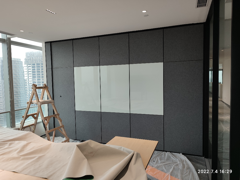 上海活动折叠式隔断定制|银行灵动空间的防火隔音专家,质量超群保障办公安宁